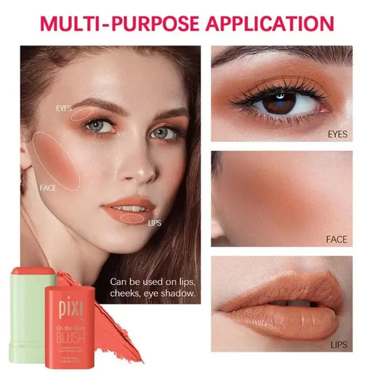 3-in-1 Lip & Cheek Tinted Moisture Stick