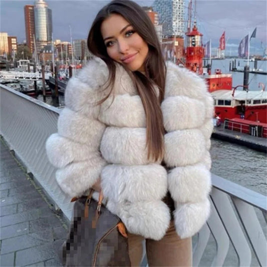 Faux Fur Jacket