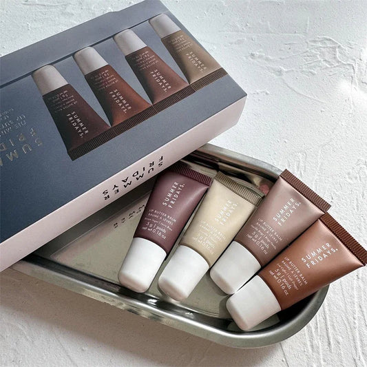 Moisturizing Lip Butter Balm - Set of 4