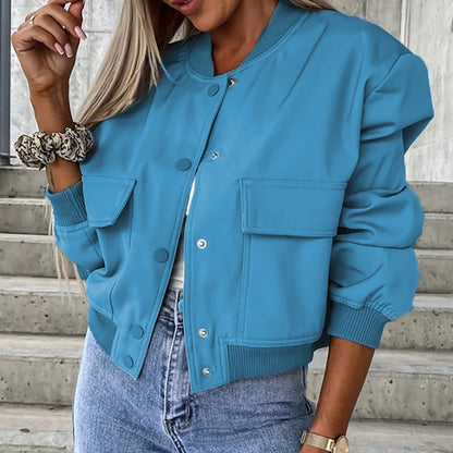 Button-Up Bomber Jacket