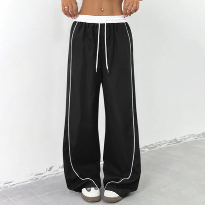 Women's Wide-Leg Drawstring Pants
