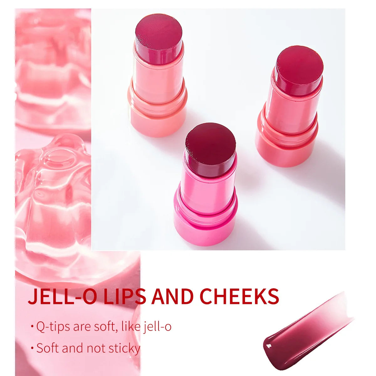 Jelly Cheek and Lip Stick