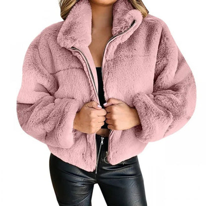 Teddy Borg Zip-Up Jacket