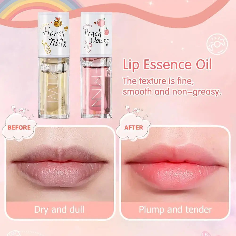 Honey & Peach Lip Oil Essence