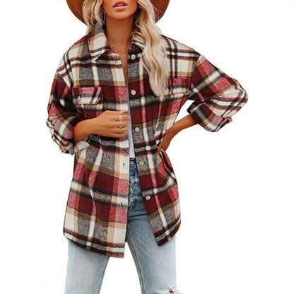 Oversized Plaid Shacket