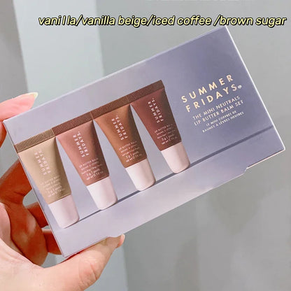 Moisturizing Lip Butter Balm - Set of 4