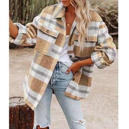 Oversized Plaid Shacket