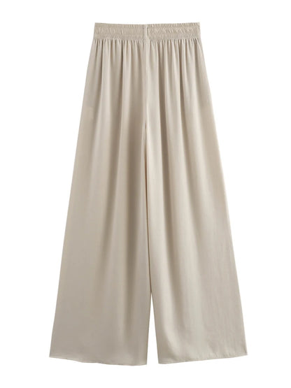 Wide-Leg Palazzo Pants