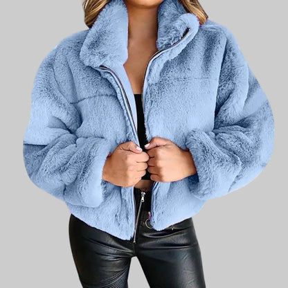 Teddy Borg Zip-Up Jacket