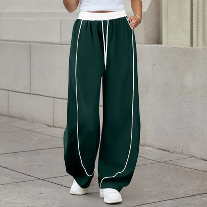 Women's Wide-Leg Drawstring Pants