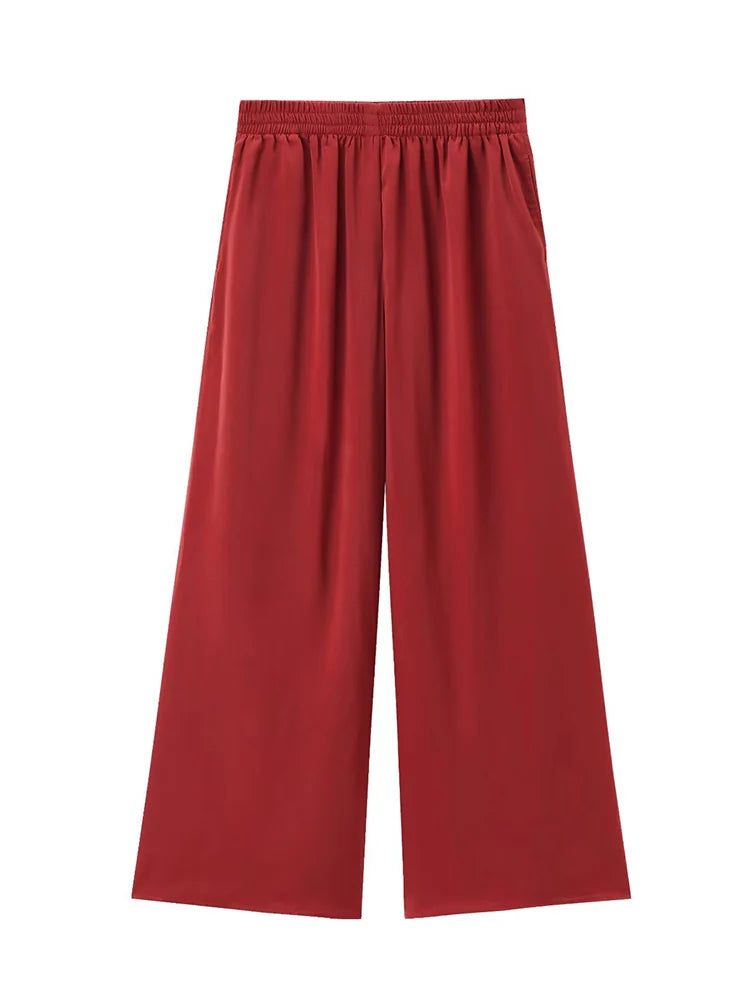 Wide-Leg Palazzo Pants