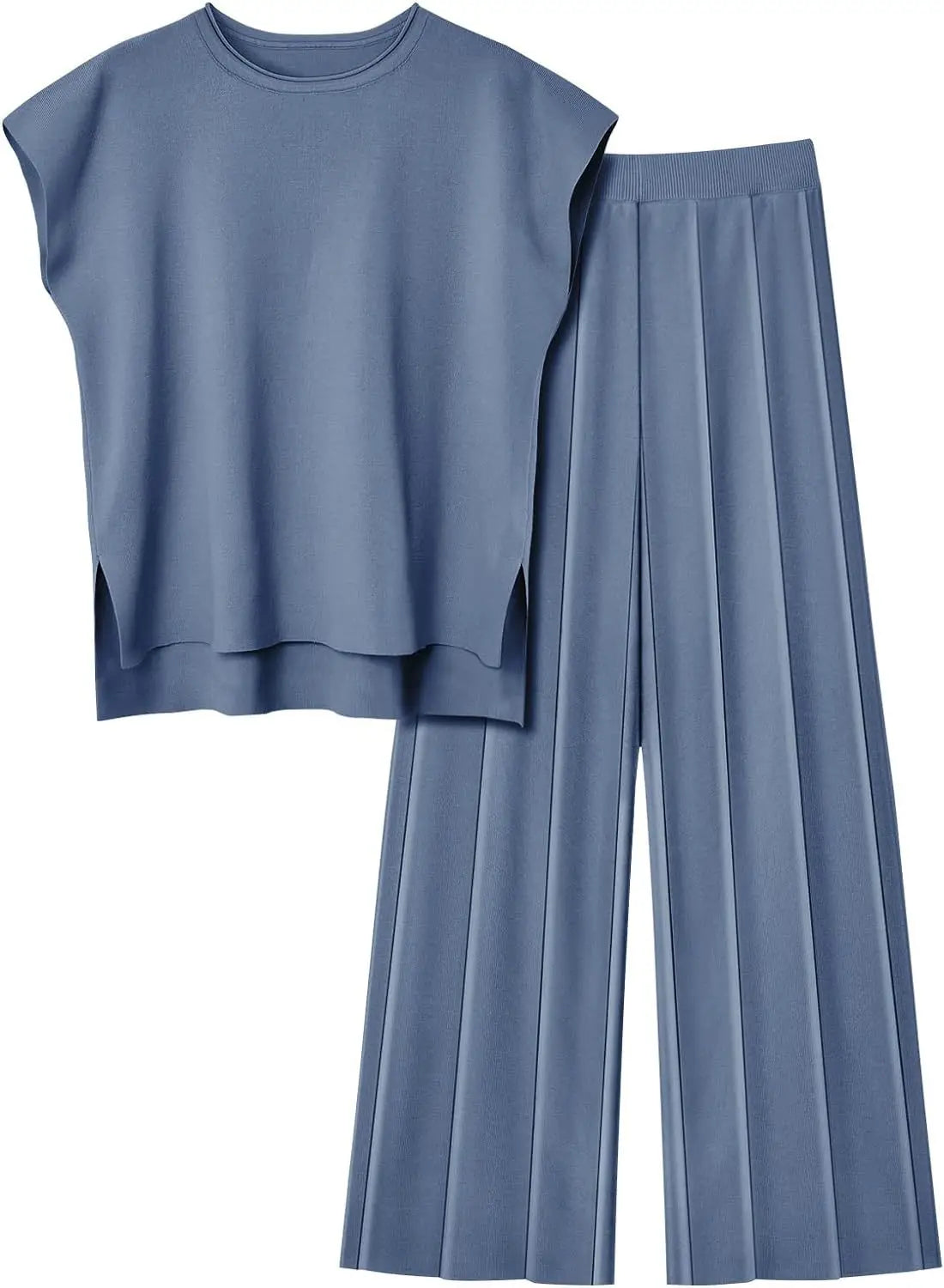 Women’s Sleeveless Top & Wide-Leg Pants Two-Piece Set