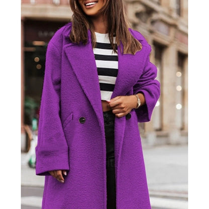 Long Oversized Wool Coat