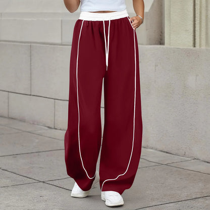 Women's Wide-Leg Drawstring Pants