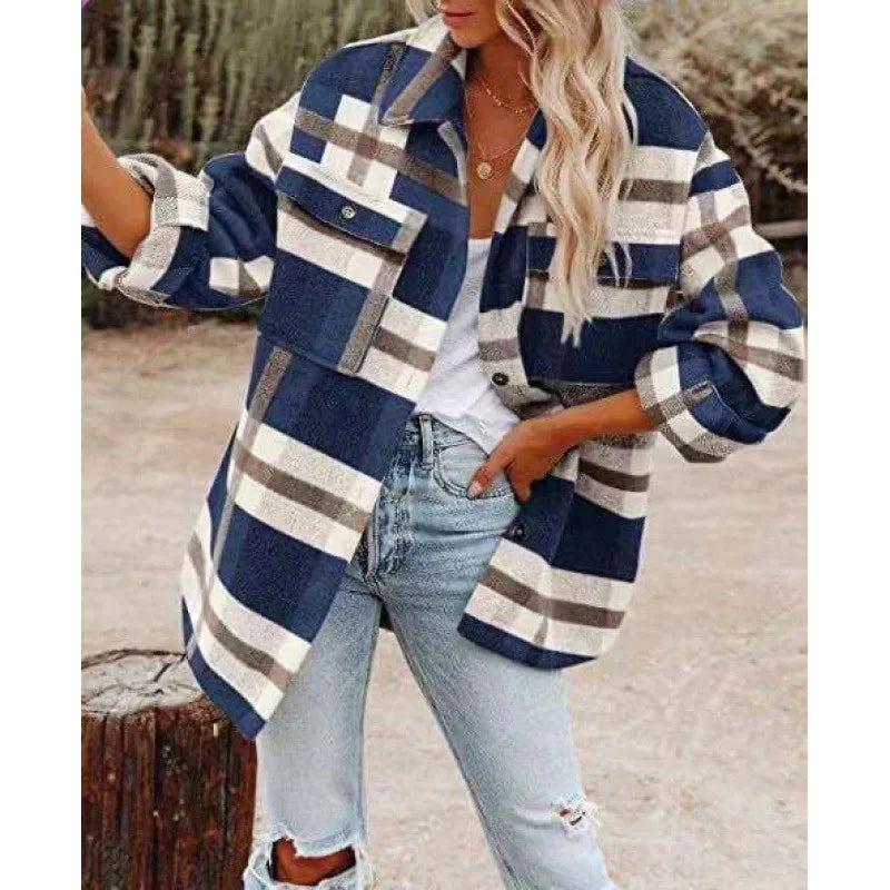 Oversized Plaid Shacket