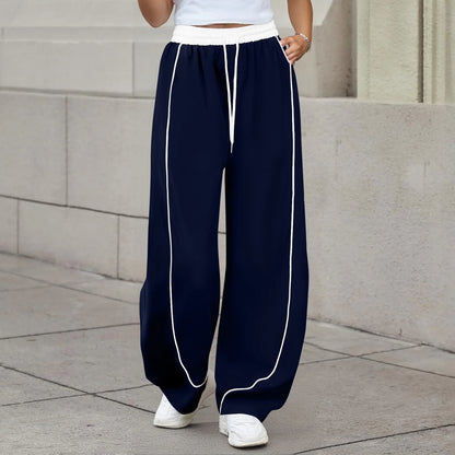 Women's Wide-Leg Drawstring Pants