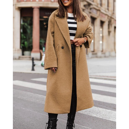 Long Oversized Wool Coat