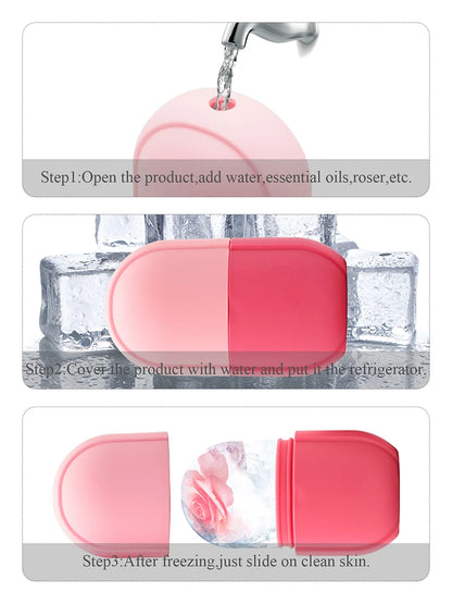 Silicone Ice Face Roller