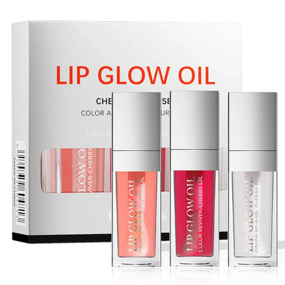 Crystal Jelly Lip Glow Oil Set