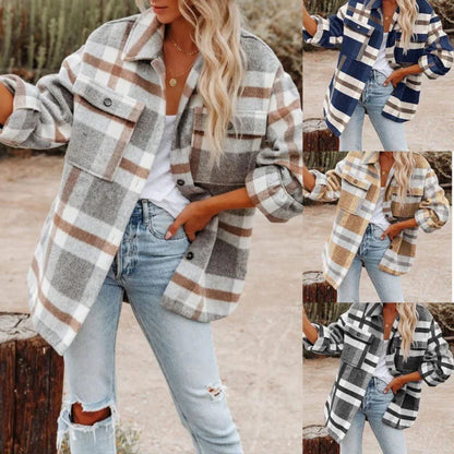 Oversized Plaid Shacket