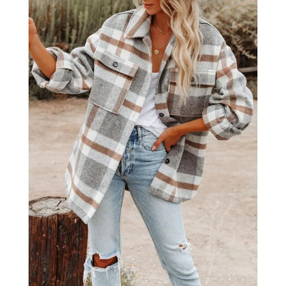 Oversized Plaid Shacket