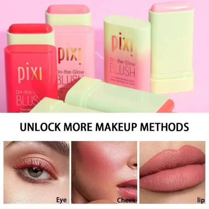 3-in-1 Lip & Cheek Tinted Moisture Stick